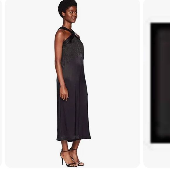 Rachel Zoe Maria Wide-Leg Fringed Jumpsuit NEW - Picture 5 of 10